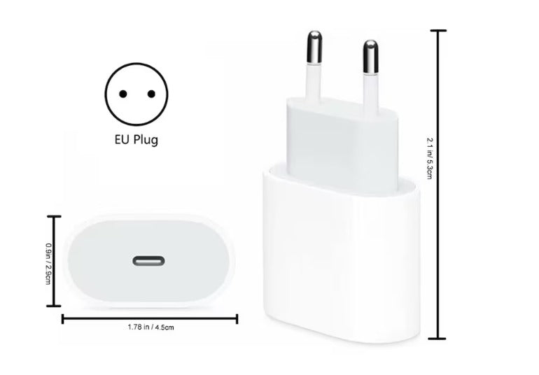 Incarcator USB-C Type-C 25W Smartix, Perfomant pentru încărcare rapida, Alb