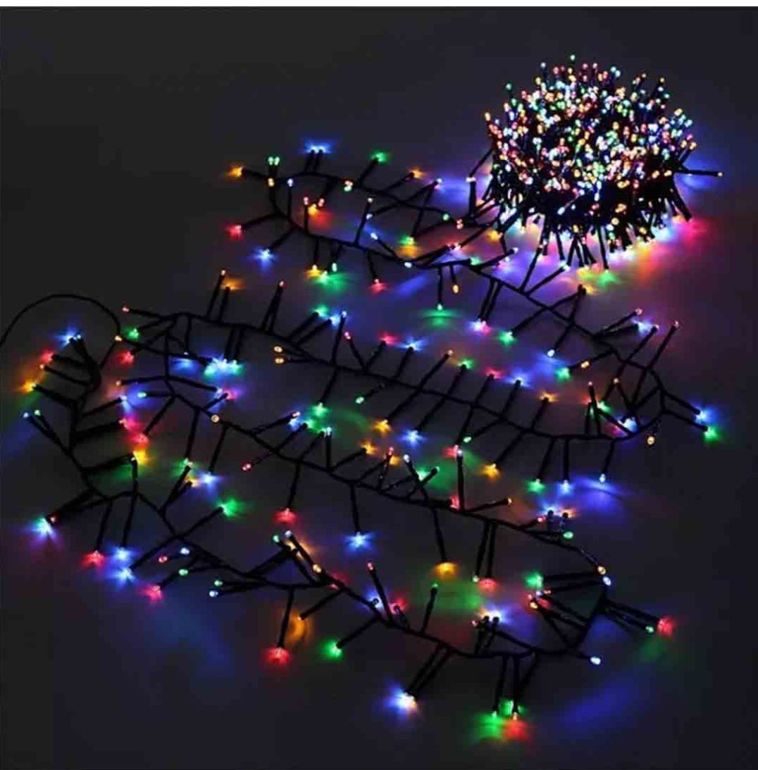 Instalaţie de Crăciun LED tip Rolă, 30 metri, multicoloră 150 leduri