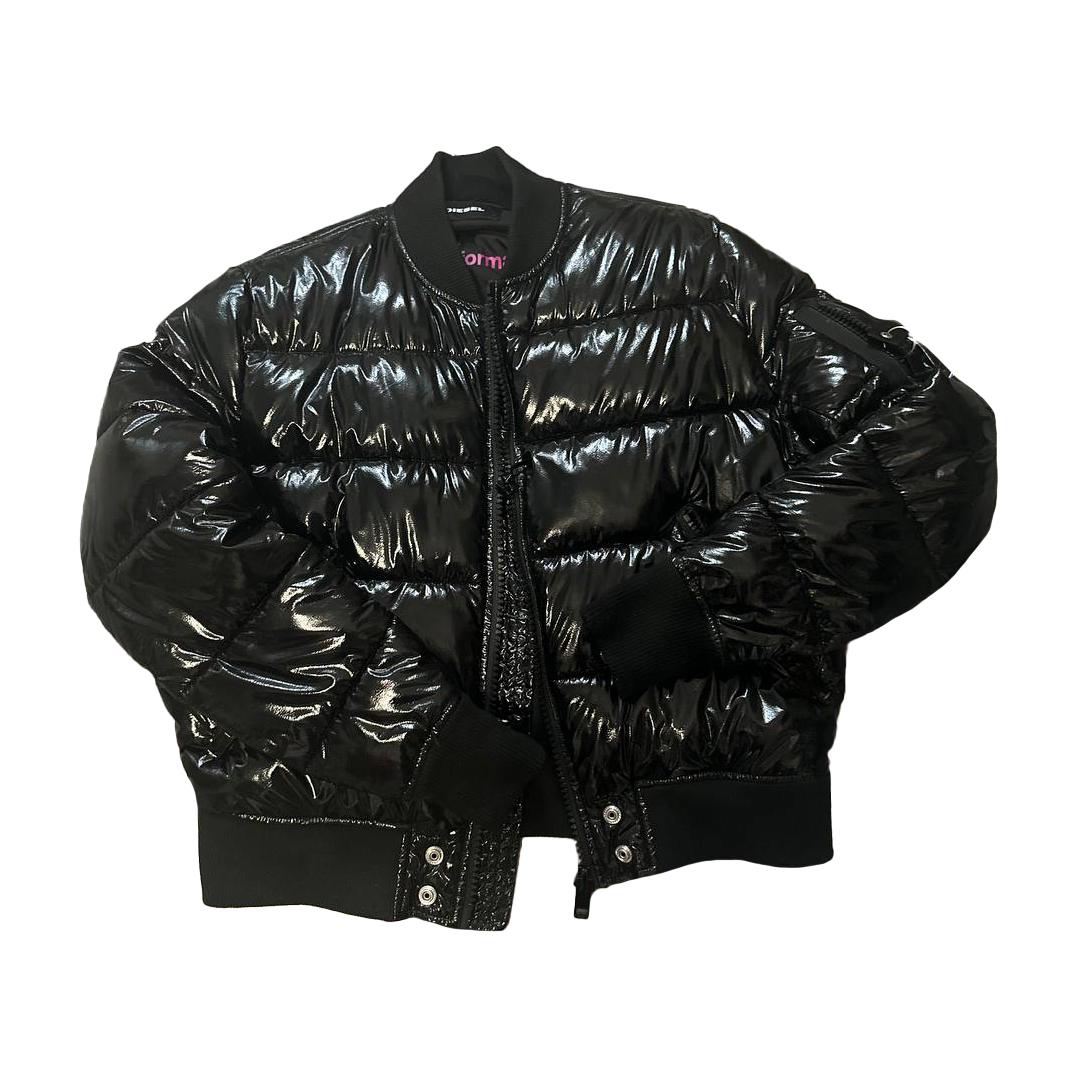 DIESEL Geaca unisex Poliamida neagra M
