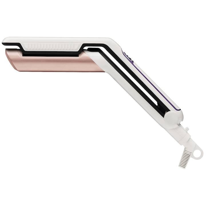 Aparat de stilizat, Volum, 170 grade, Nano Ceramic, Alb/Roz
