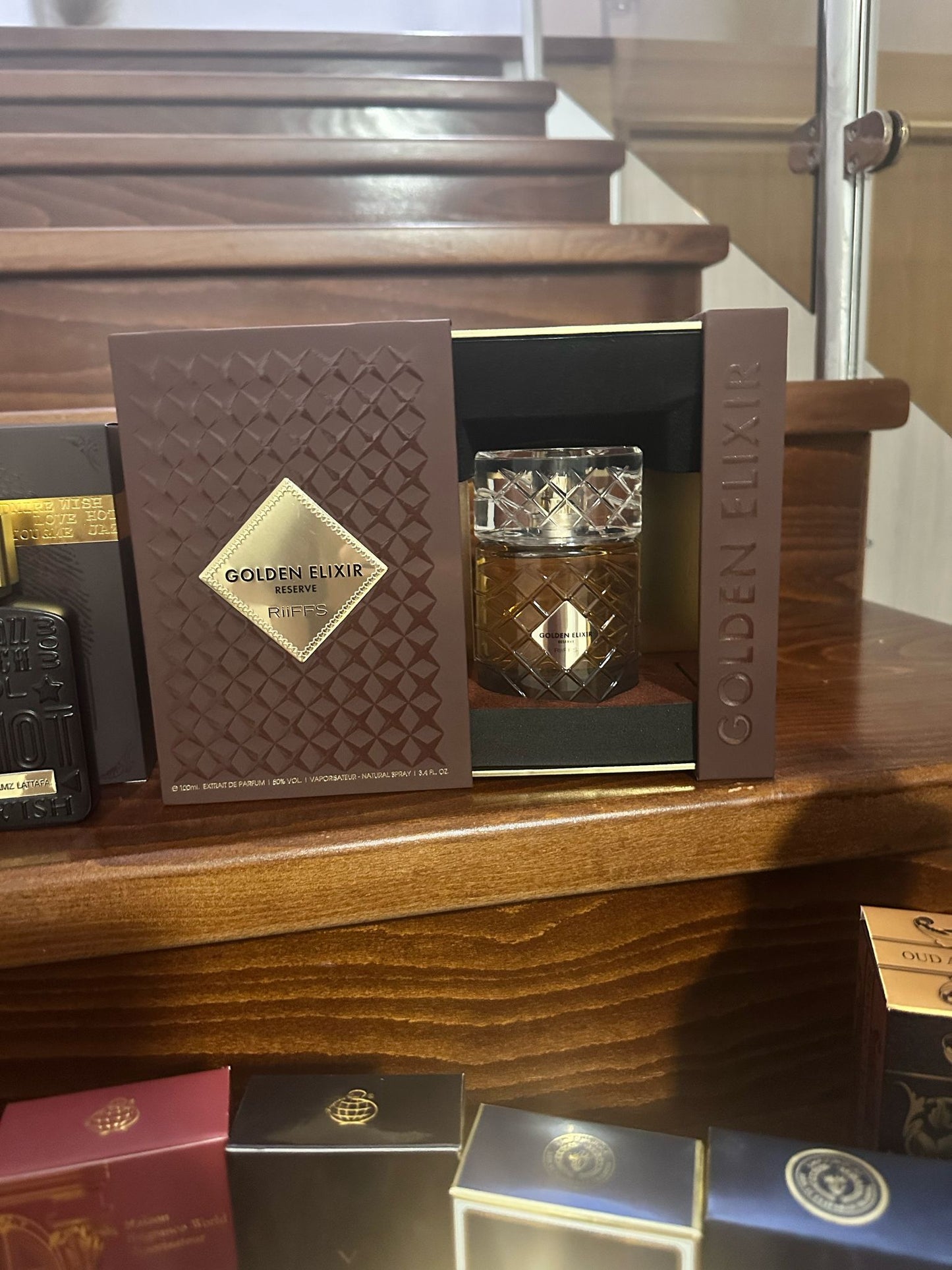 Extrait de Parfum Golden Elixir Reserve, Riiffs, Unisex- 100ml