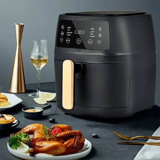 Friteuza Smartix Smart 8L, 2400W, Negru